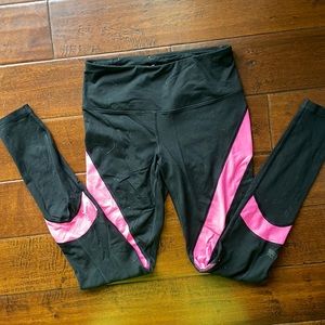 Victorias Secret sport leggings xs black/hot pink